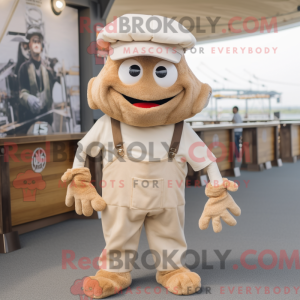 Mascot karakter van een...