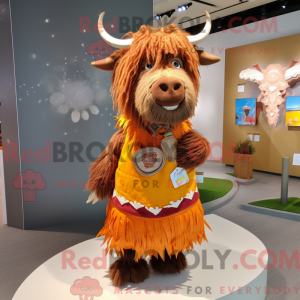 Personnage mascotte d un...