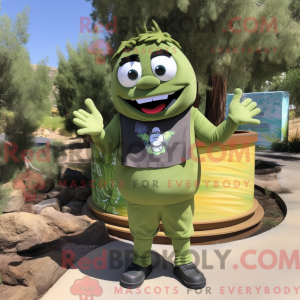 Personnage mascotte d un...