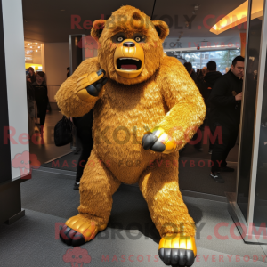 Personnage mascotte d un...