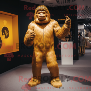 Mascot character of a Gold...