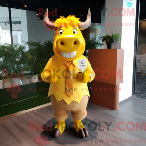 Mascot character of a...
