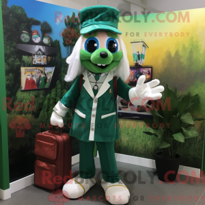 Mascot karakter van een...