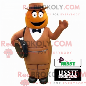 Maskotkarakter af en rust...