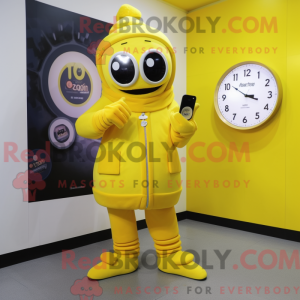 Mascot character of a Lemon...