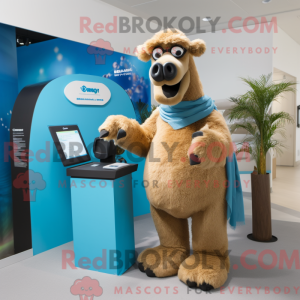 Mascot karakter van een...