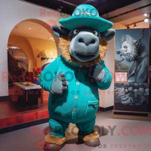 Personnage mascotte d un...