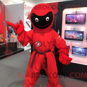 Mascot karakter van een...