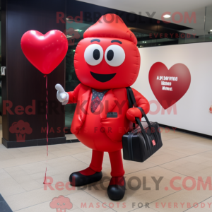 Personaje mascota de globos...