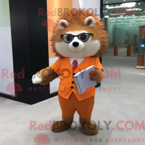 Mascot karakter van een...