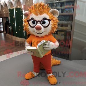 Mascot karakter van een...