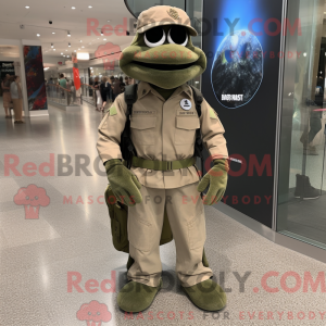 Mascot karakter van een...