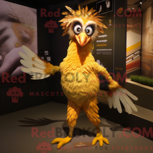 Mascottefiguur van een...