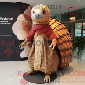 Mascot karakter van een...