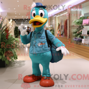 Mascot karakter van een...