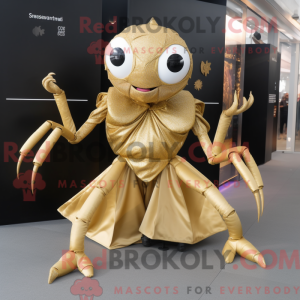 Mascot character of a Gold...