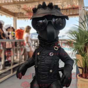 Mascot character of a Black...
