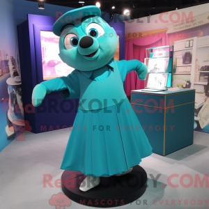 Maskot-karakter av en...