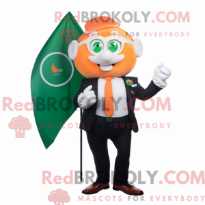 Mascottekarakter van een...