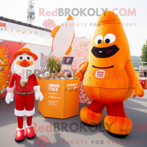 Mascot character of a...