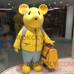 Personnage mascotte d un...