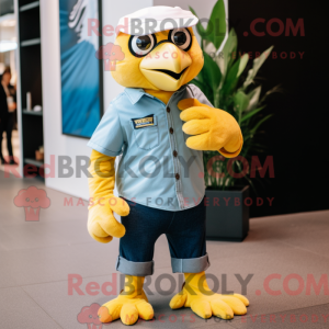 Personnage mascotte d un...