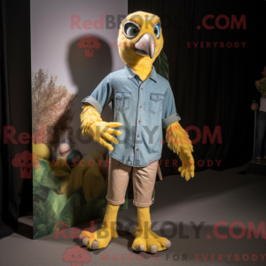 Personnage mascotte d un...