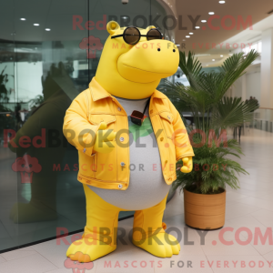 Personnage mascotte d un...