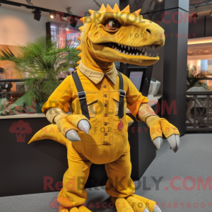 Mascot character of a Gold...