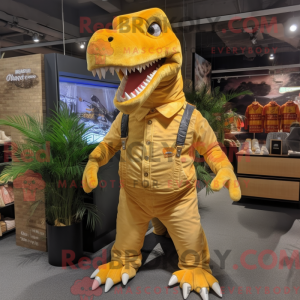 Mascot karakter van een...