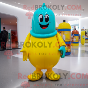 Mascot karakter van een...