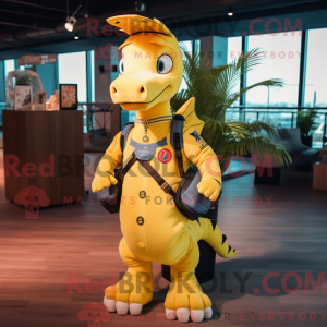 Mascot character of a...
