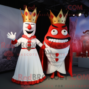 Mascot character of a Red...