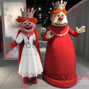 Mascot character of a Red...