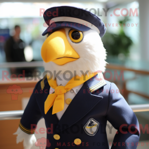 Postava maskota Navy Canary...