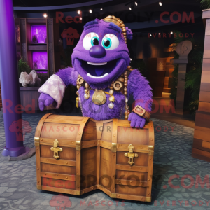 Mascottefiguur van een...