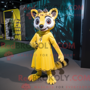 Mascottekarakter van een...
