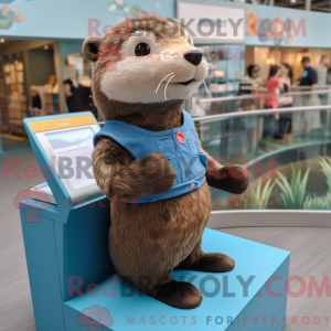 Mascot character of a Otter...