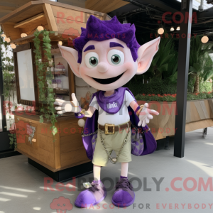 Mascot karakter van een...