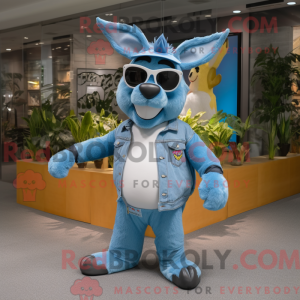 Mascottefiguur van een...