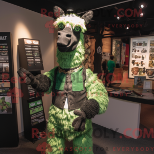 Mascottefiguur van een...