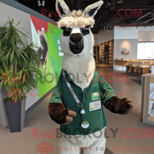 Mascottefiguur van een...