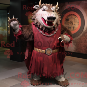 Mascot character of a...