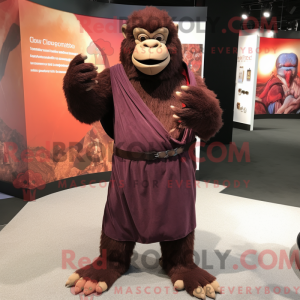 Mascot character of a...