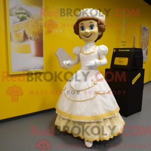 Mascottekarakter van een...