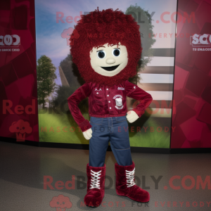Mascot character of a...