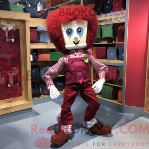 Mascot karakter van een...