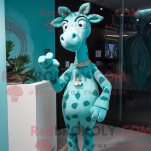 Mascota de una jirafa...