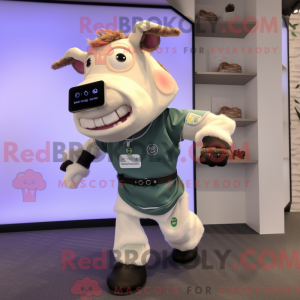 Máscara de cor bege...