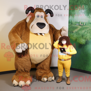Mascot character of a Gold...